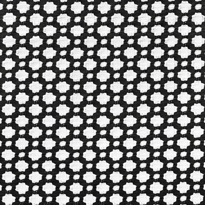 Betwixt Black / White 65683 by Schumacher Fabric ESSENTIALS: SMALL-SCALE UPHOLSTERY I See Sample INDIA MEDIUM DUTY </p><p>Repeat: Horizontal: 1 5/8" (4CM) and Vertical: 1 3/8" (3CM) 54" WIDE (137CM) - Fabric Carolina -