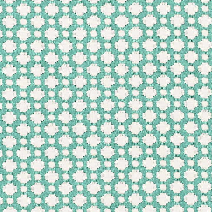 Betwixt Pool/Natural 65687 by Schumacher Fabric ESSENTIALS: SMALL-SCALE UPHOLSTERY I COTTON 100% INDIA MARTINDALE 20,000 </p><p>Repeat: Horizontal: 1 5/8" (4CM) and Vertical: 1 3/8" (3CM) 54 - Fabric Carolina -