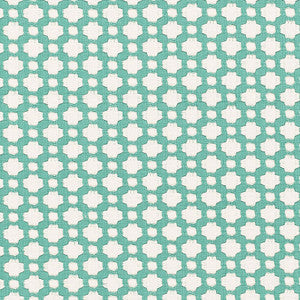 Betwixt Pool/Natural 65687 by Schumacher Fabric