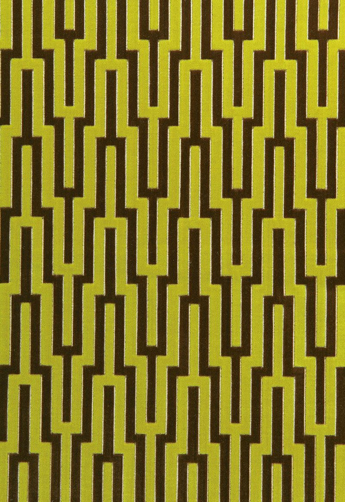 Metropolitan Velvet Bamboo Shoot 65700 by Schumacher Fabric Chroma 67% Polyester, 18% Viscose, 15% Linen Martindale 40,000 Horizontal: 3.5 and Vertical: 6.625 55 - Fabric Carolina -