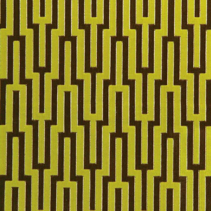 Metropolitan Velvet Bamboo Shoot 65700 by Schumacher Fabric CHROMA POLYESTER 67% VISCOSE 18% BELGIUM MARTINDALE 40,000 </p><p>Repeat: Horizontal: 3 1/2" (9CM) and Vertical: 6 5/8" (17CM) 55 - Fabric Carolina -
