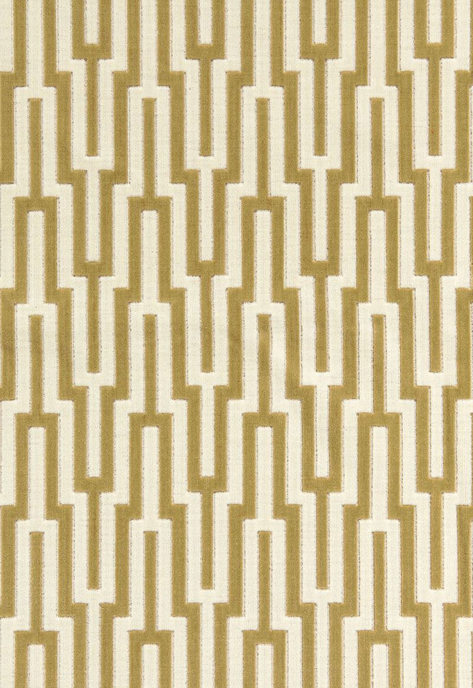 Metropolitan Velvet Palomino 65702 by Schumacher Fabric Chroma 67% Polyester, 18% Viscose, 15% Linen Martindale 40,000 Horizontal: 3.5 and Vertical: 6.625 55 - Fabric Carolina -