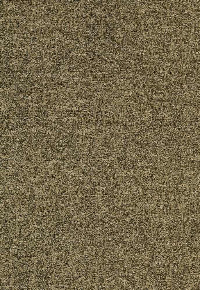 Astor Chenille Paisley Ebony 65712 by Schumacher Fabric Chroma 60% Cotton, 40% Rayon Wyzenbeek 33,000 Horizontal: 6.75 and Vertical: 16.5 54 - Fabric Carolina -