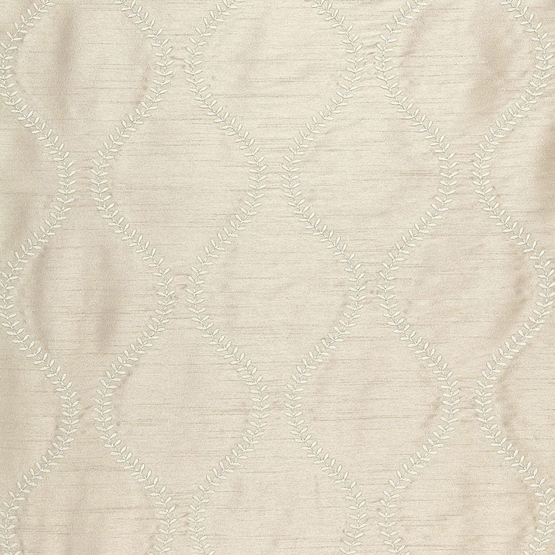 Agadir Embroidery Dove 65751 by Schumacher Fabric Schumacher Fabric Agadir Embroidery Dove 65751Fabric POLYESTER 100% INDIA </p><p>Repeat: H: HORZ. 3 1/4" (8CM) , V: VERT. 7 1/2" (19CM) 50.5 - Fabric Carolina -