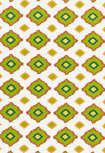 Sikar Embroidery Citrus 65780 by Schumacher Fabric