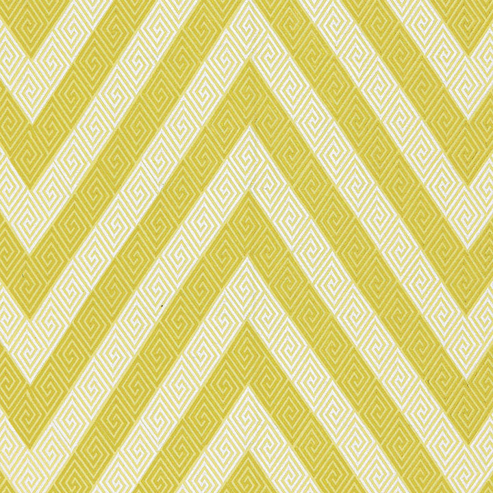 Nebaha Embroidery Citron 65790 by Schumacher Designer Fabric MARTYN LAWRENCE BULLARD See Sample INDIA . </p><p>Repeat: Horizontal: 25 3/8" (64CM) and Vertical: 7 1/2" (19CM) 51 1/2" WIDE (131CM) - Swanky Fabrics -