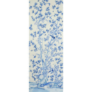 Brighton Pavilion Panel Blue 5007744 by Schumacher Wallpaper