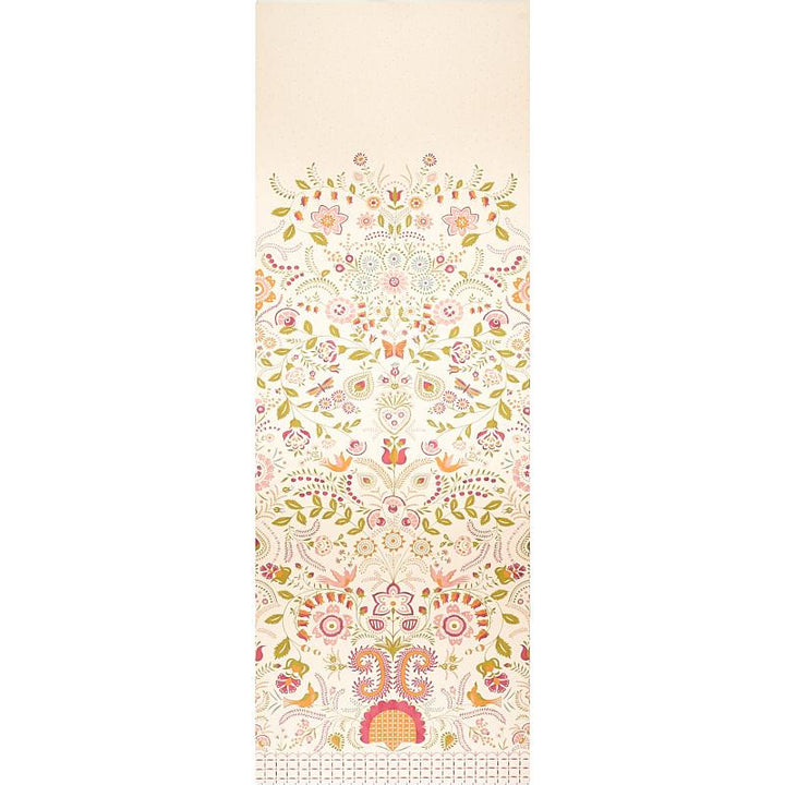 Orla Panel Magenta 5012150 by Schumacher Wallpaper Bohemia 54.0" - Fabric Carolina -