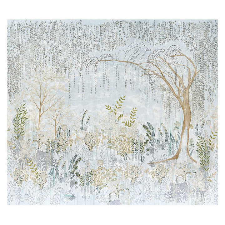 Bisou Mineral 5010930 by Schumacher Designer Wallpaper Colette Cosentino - Swanky Fabrics -