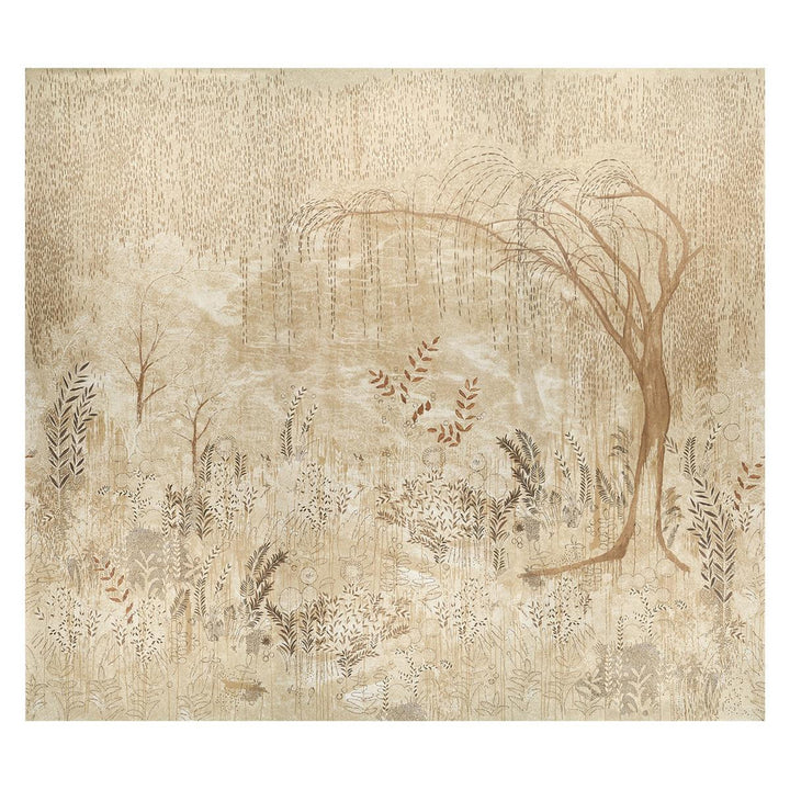 Bisou Gold 5010932 by Schumacher Wallpaper Colette Cosentino - Fabric Carolina -