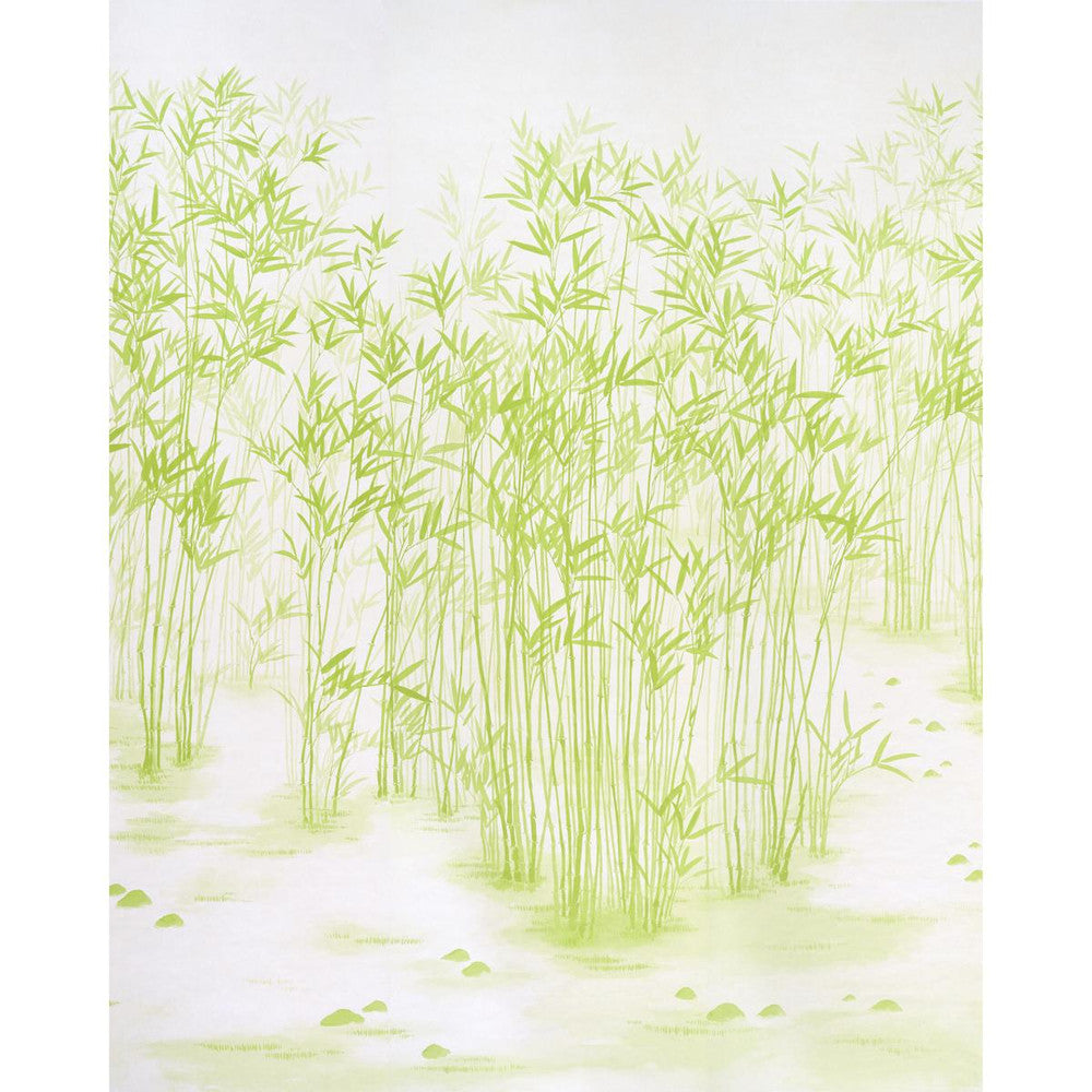 Kanji Green 5011790 by Schumacher Wallpaper Perennial Favorites 136.0" - Fabric Carolina -