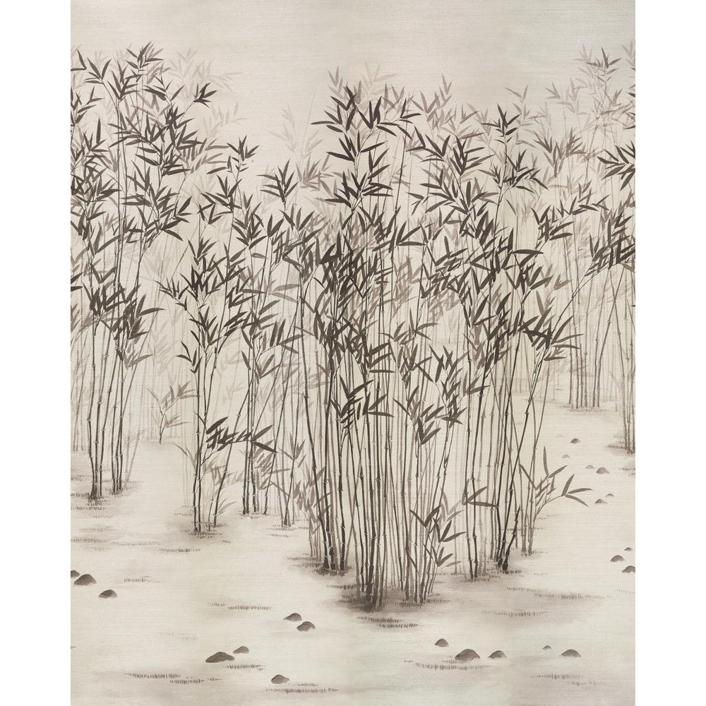 Kanji Sisal Ink 5011780 by Schumacher Wallpaper Perennial Favorites 136.0" - Fabric Carolina -