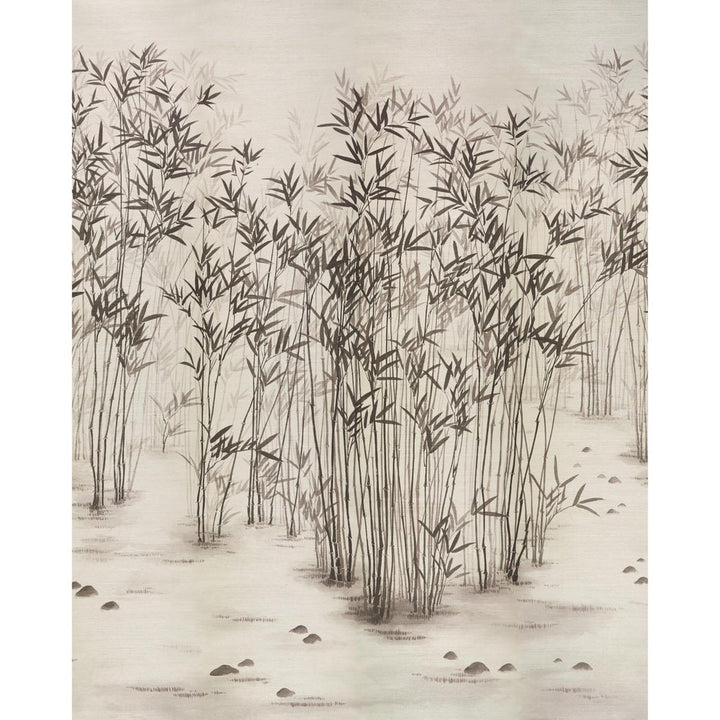 Kanji Sisal Ink 5011780 by Schumacher Wallpaper Perennial Favorites 136.0" - Fabric Carolina -