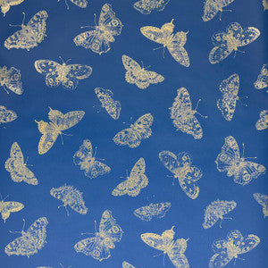 Burnell Butterfly Blue 5011741 by Schumacher Wallpaper
