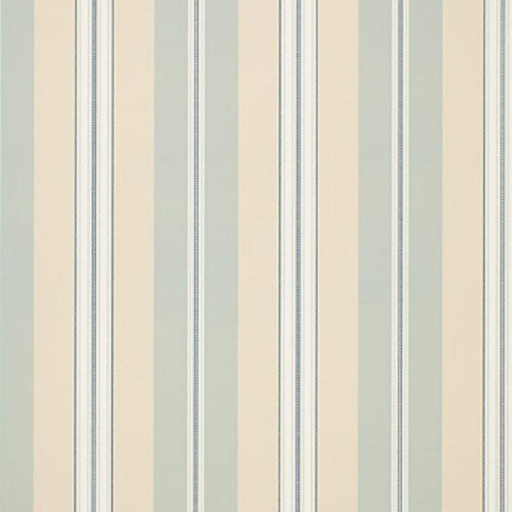 Chalon Stripe Sky 5002483 by Schumacher Wallpaper Essential - Fabric Carolina -