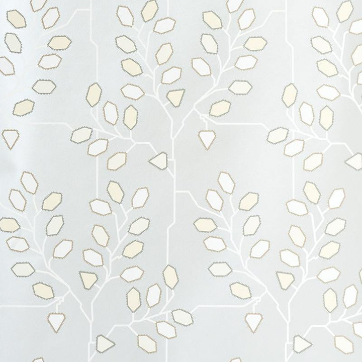 Tumble Weed Silver White 5011421 by Schumacher Designer Wallpaper Neisha Crosland 13.5" - Swanky Fabrics -