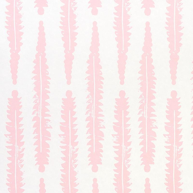 Fern Pink 5011110 by Schumacher Wallpaper Molly Mahon 3.33" - Fabric Carolina -