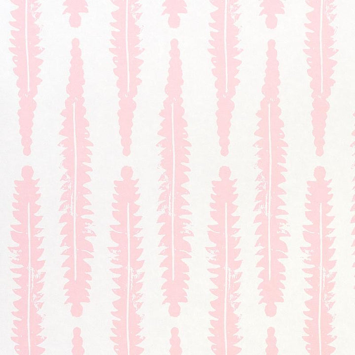 Fern Pink 5011110 by Schumacher Wallpaper Molly Mahon 3.33" - Fabric Carolina -