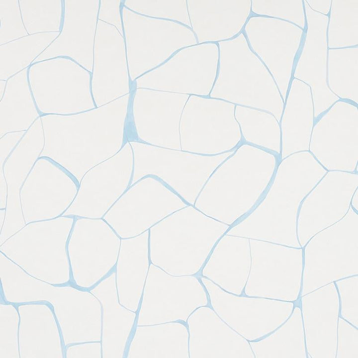 Filigree Sky 5009703 by Schumacher Designer Wallpaper Porter Teleo 54.0" - Swanky Fabrics -