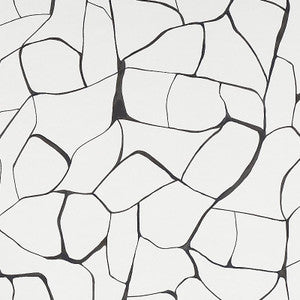 Filigree Black 5009704 by Schumacher Wallpaper