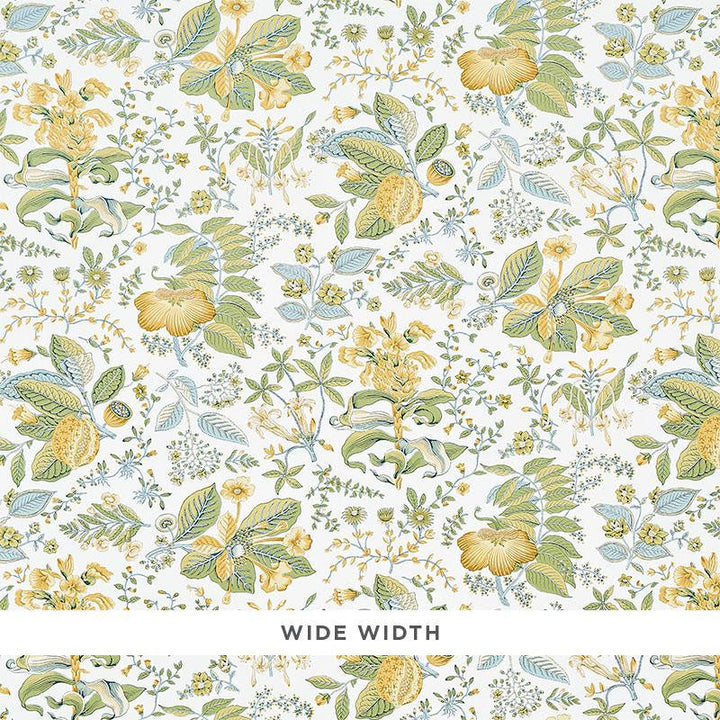 Pomegranate Botanical Citron 5010442 by Schumacher Designer Wallpaper Schumacher Classics 18.0" - Swanky Fabrics -