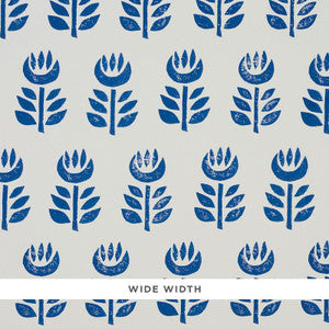 Rosenborg Navy 5011333 by Schumacher Wallpaper