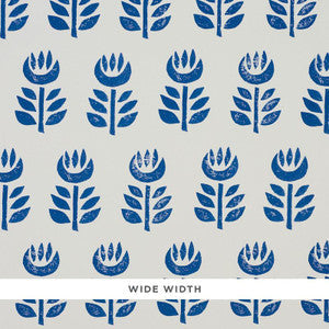 Rosenborg Navy 5011333 by Schumacher Wallpaper