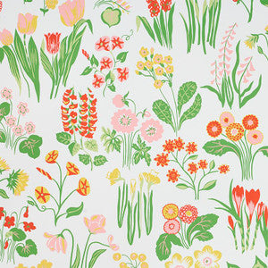 Carly Pink 5010770 by Schumacher Wallpaper