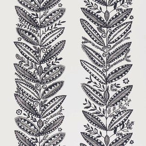 Eland Black 5010832 by Schumacher Wallpaper
