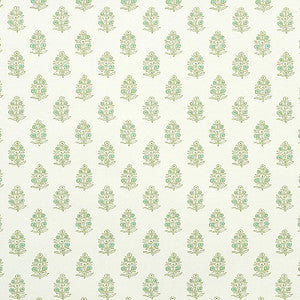 Aditi Green 5011931 by Schumacher Wallpaper