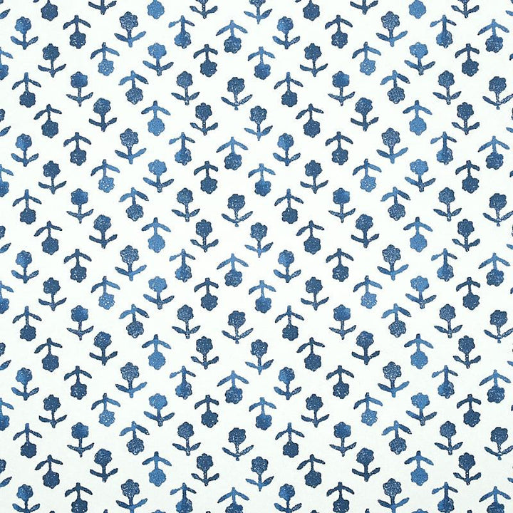 Beatriz Indigo 5011941 by Schumacher Wallpaper Jacaranda 2.0" - Fabric Carolina -