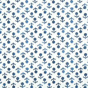 Beatriz Indigo 5011941 by Schumacher Wallpaper