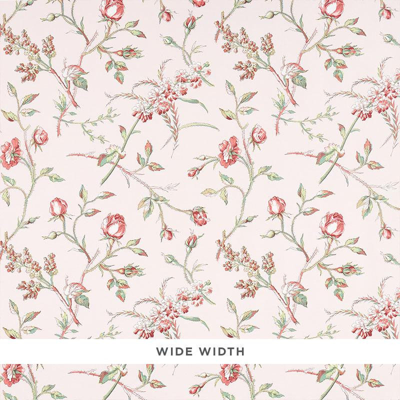 Beluze Blush 5011981 by Schumacher Wallpaper Schumacher Classics 18.0" - Fabric Carolina -