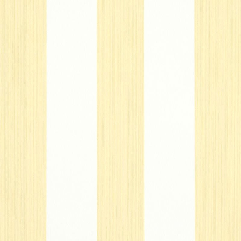 Edwin Stripe Wide Buttercup 5011910 by Schumacher Wallpaper Stripe Wallcovering Collection 4.5" - Fabric Carolina -