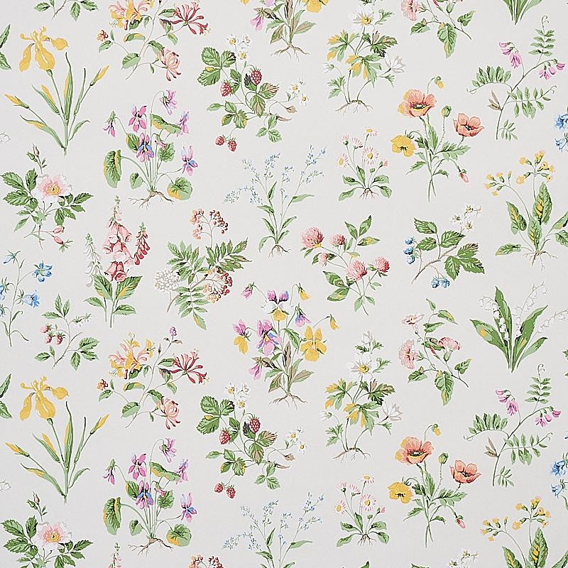 Floreana Berry 5010680 by Schumacher Designer Wallpaper Signature Schumacher 27.0" - Swanky Fabrics -