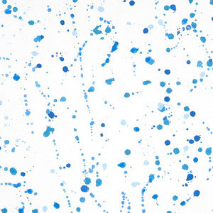 Ink Splash Blue 5012181 by Schumacher Wallpaper