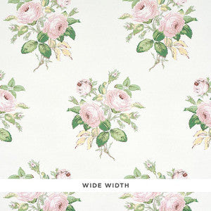 Loudon Rose Blush 5012031 by Schumacher Wallpaper