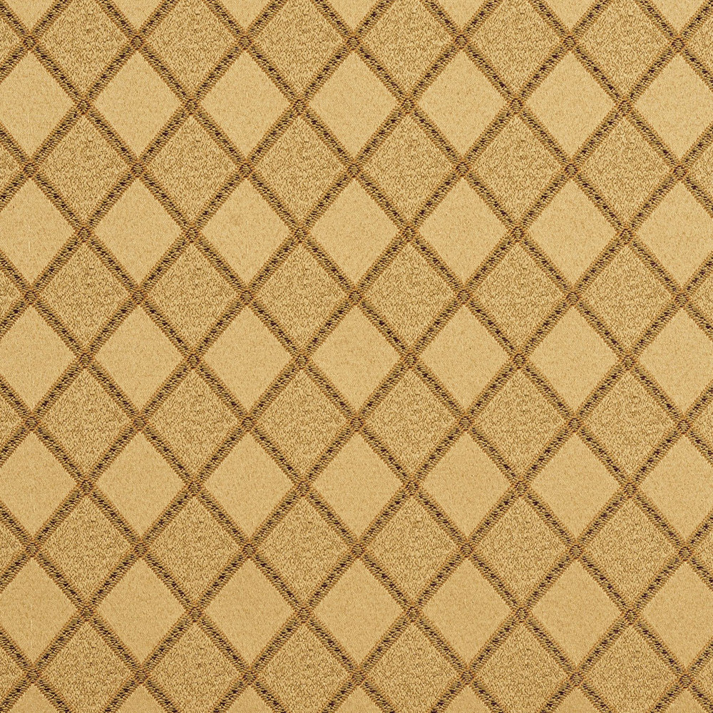 6581 Gold Diamond by Charlotte Fabric Dazzling Damasks 100% Woven Polyester Asia Exceeds 48,000 Wyzenbeek Rubs (Heavy Duty) Horizontal: 1.75" x Vertical: 1.75" 54 Inches - Fabric Carolina -
