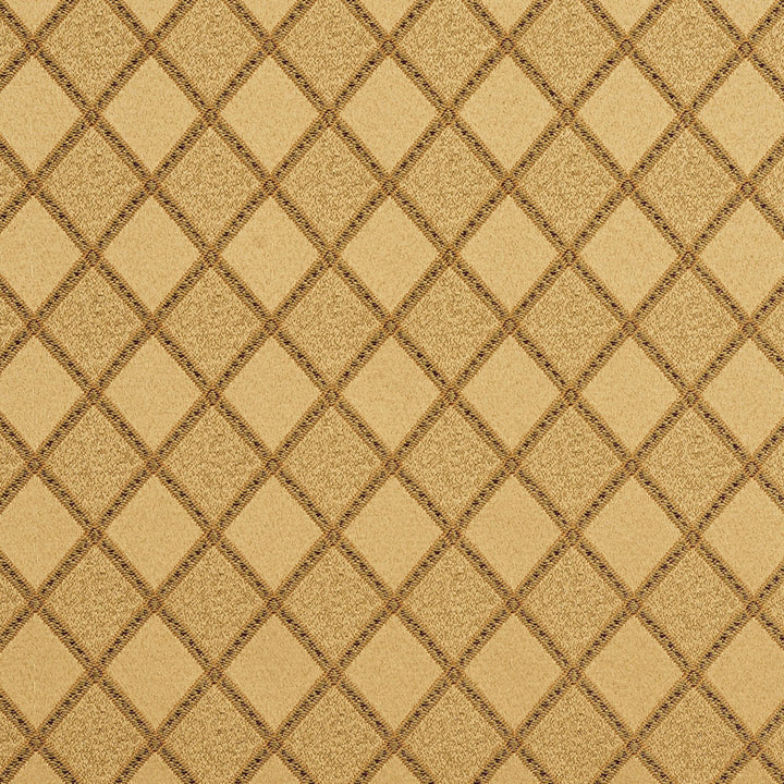 6581 Gold Diamond by Charlotte Fabric Dazzling Damasks 100% Woven Polyester Asia Exceeds 48,000 Wyzenbeek Rubs (Heavy Duty) Horizontal: 1.75" x Vertical: 1.75" 54 Inches - Fabric Carolina -