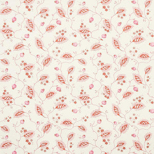 Maryam Vine Pink & Red 5011602 by Schumacher Wallpaper