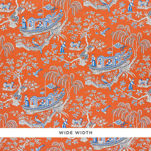 Matsudana Spice 5011992 by Schumacher Wallpaper