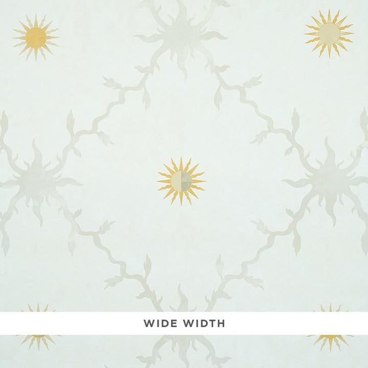Palladio Trellis Neutral 5011371 by Schumacher Wallpaper Misterioso 54.0" - Fabric Carolina -