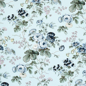 Salisbury Celadon 5012060 by Schumacher Wallpaper