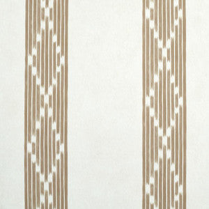 Sequoia Stripe Brown 5011530 by Schumacher Wallpaper