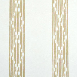 Sequoia Stripe Camel 5011531 by Schumacher Wallpaper