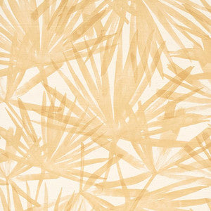 Sunlit Palm Sisal Wheat 5012041 by Schumacher Wallpaper