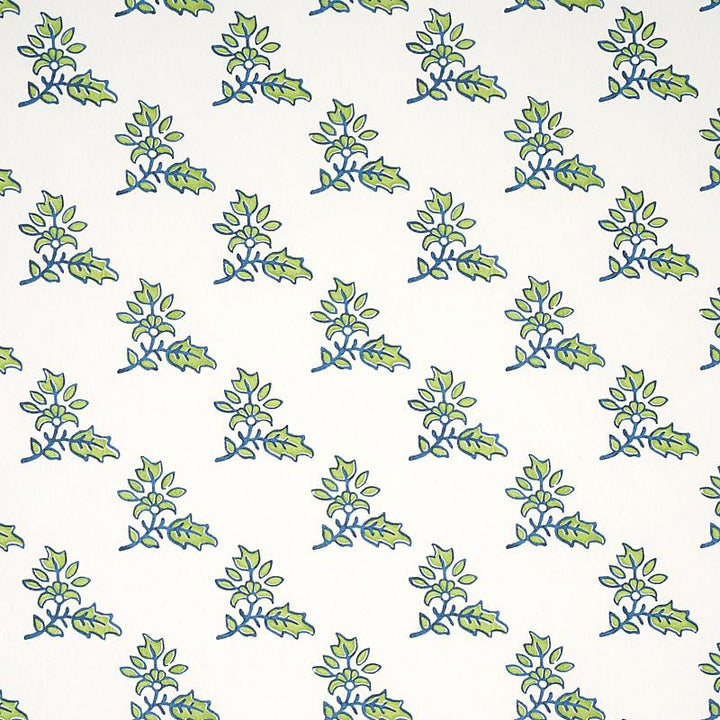 Torbay Green 5011920 by Schumacher Wallpaper Jacaranda 27.0" - Fabric Carolina -