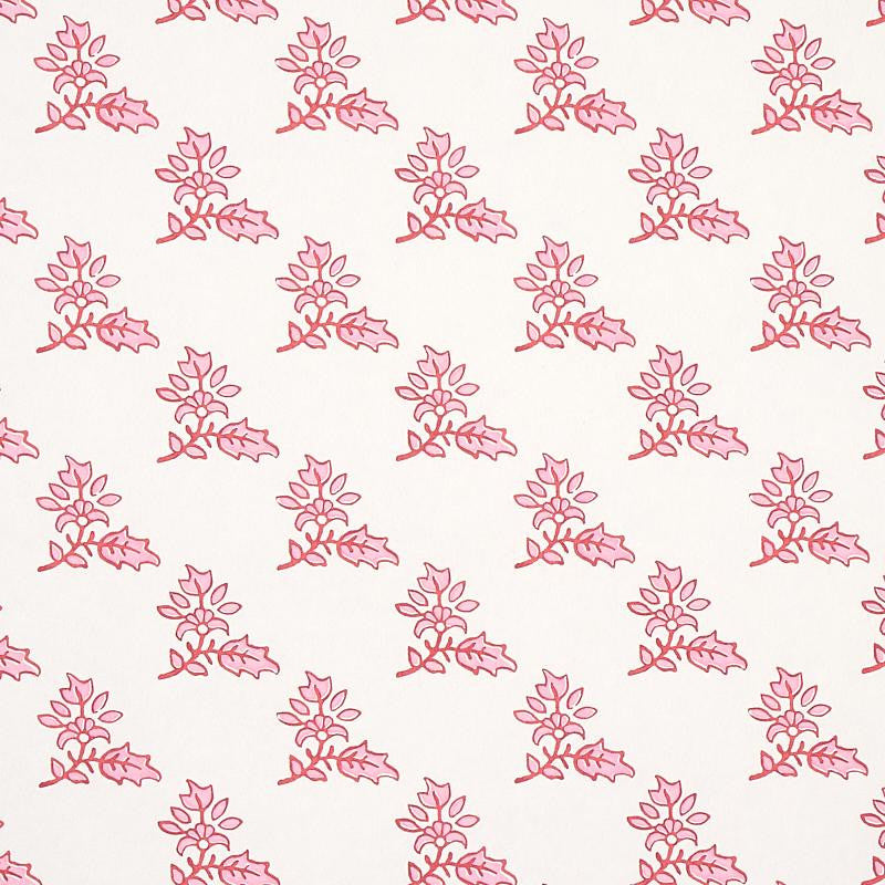 Torbay Pink 5011922 by Schumacher Wallpaper Jacaranda 27.0" - Fabric Carolina -