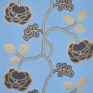 Queen Fruit Lapis 5011412 by Schumacher Wallpaper