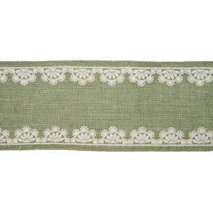 Cecily Tape Sage 77570 by Schumacher Trim